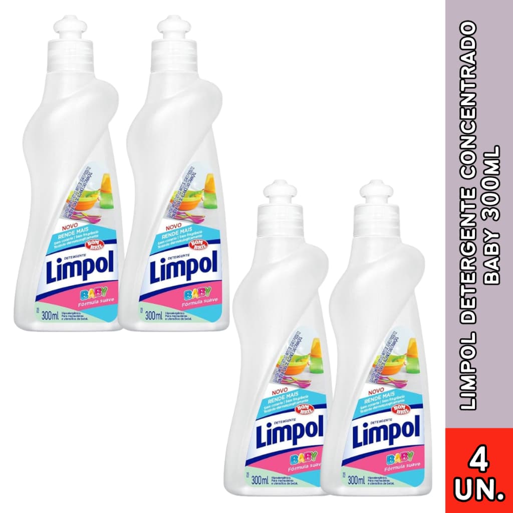 Detergente Limpol Baby Concentrado 300 ml