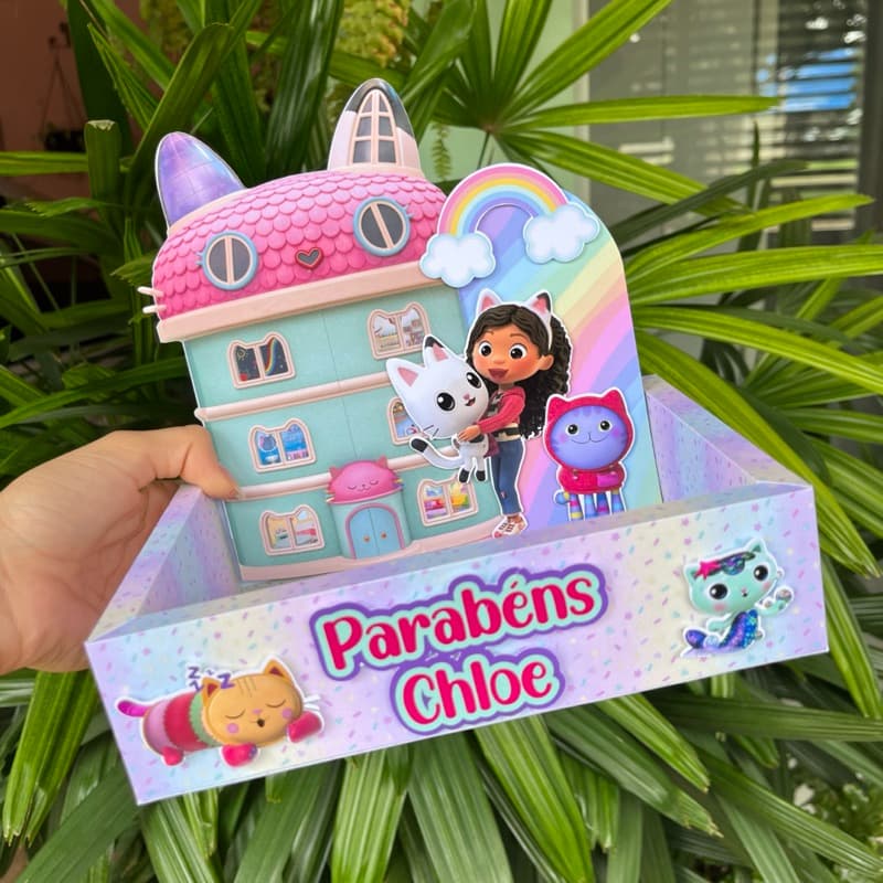 Festa na caixa PEGUE E MONTE  | Caixa cenário | Festa surpresa | Todos os temas