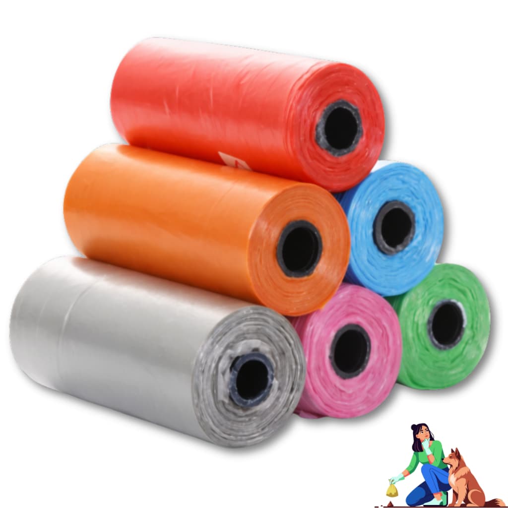 Kit até 180 Saquinhos Refil Cata Coco Pet Sacolas Coletor Higiênico Biodegradável Prático