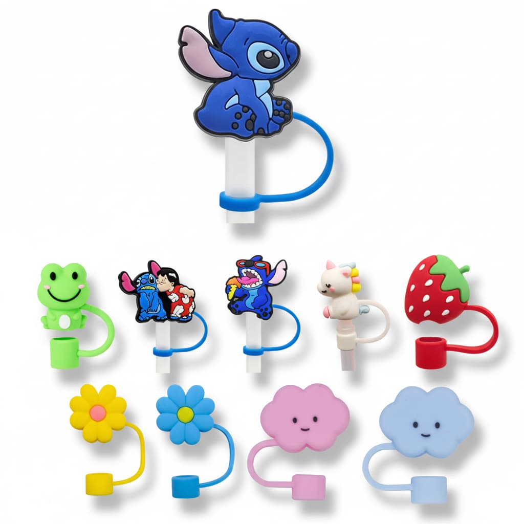 Tampa Protetor Canudo Bomba Chimarrão 10mm Reutilizável Copo Térmico Stan Presente Natal