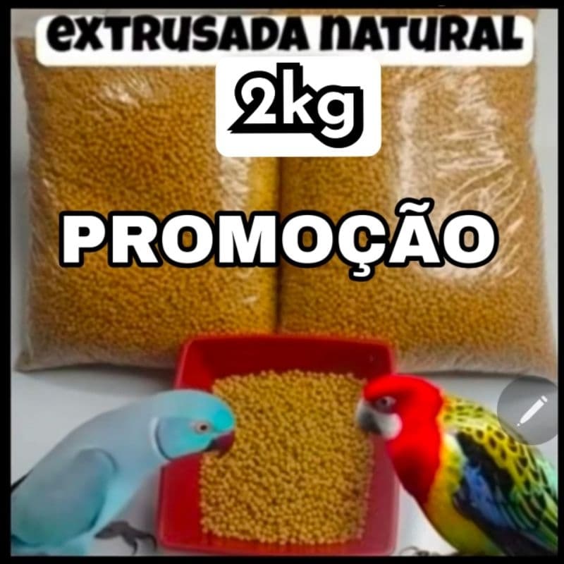 Extrusada Natural RING NECK e ROSELA (2Kg)