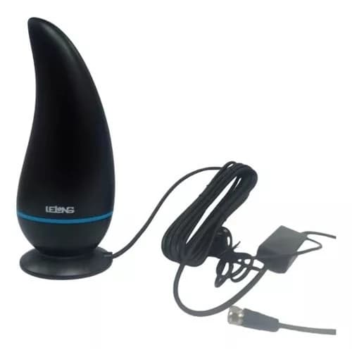 Antena Interna Para Tv Digital Amplificada 1080 Hdtv Interna Amplificada Magnética via USB