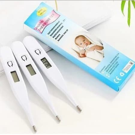 KIT 3 Termômetro Digital: Preciso para Detectar Febre, Adequado para Adultos e Bebês