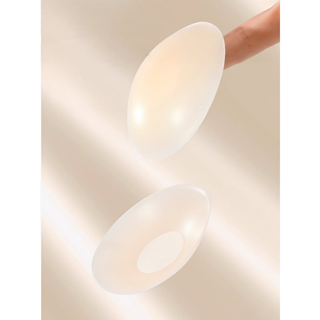 Feminino Adesivos de mamas Invisíveis E Respiráveis Redondas Confortável Resistente à água e suor