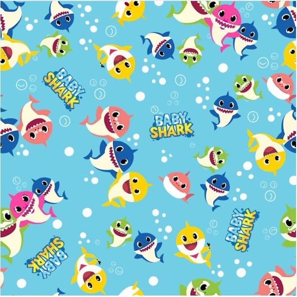 Tecido Cetim Estampado Personagens 233 - 150 de Largura