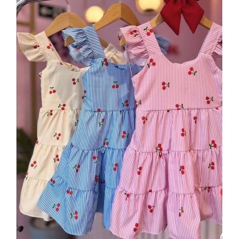 Vestido Curto Infantil Menina Cervejinha 🍒 e vestidos novidades