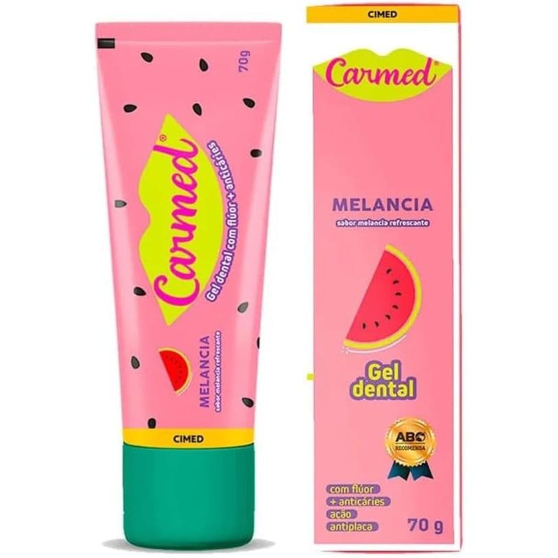 Carmed Gel Dental com Flúor Sabor Melancia 70g