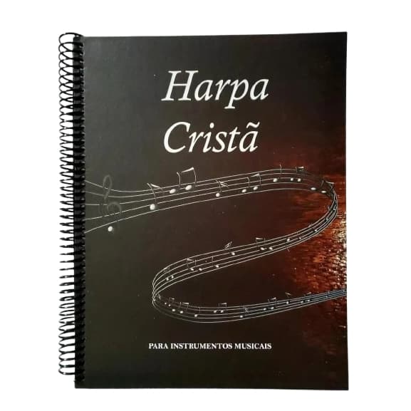 Harpa Cristã Para Instrumentos Musicais em Dó na Clave de Fá Violoncelo Contrabaixo Trombone
