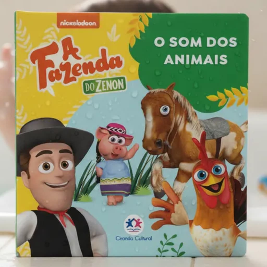 A Fazenda do Zenon | O Som dos Animais | Livro de Banho