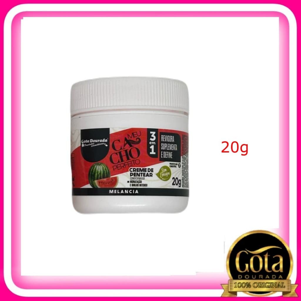 Creme de Pentear Cacho Perfeito Melancia 20g