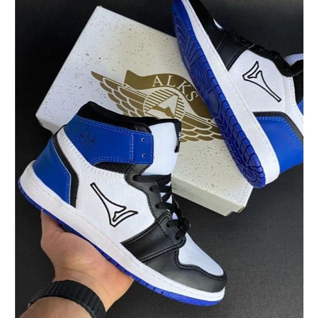 Tênis Cano Alto Botinha Feminino e Masculino Tenis de Basquete Original Alks Adulto Infantil