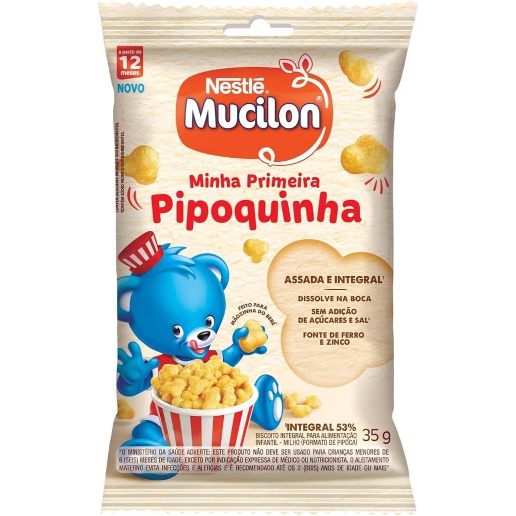 Snack MUCILON Pipoquinha Milho 35g