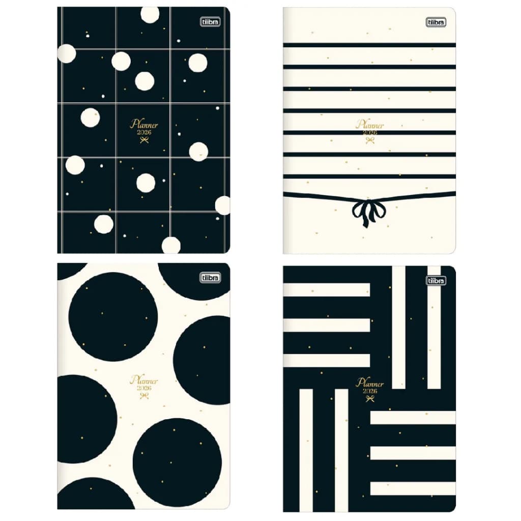 Planner Grampeado 2026 West Village 17,8 x 25,4 cm, Tilibra