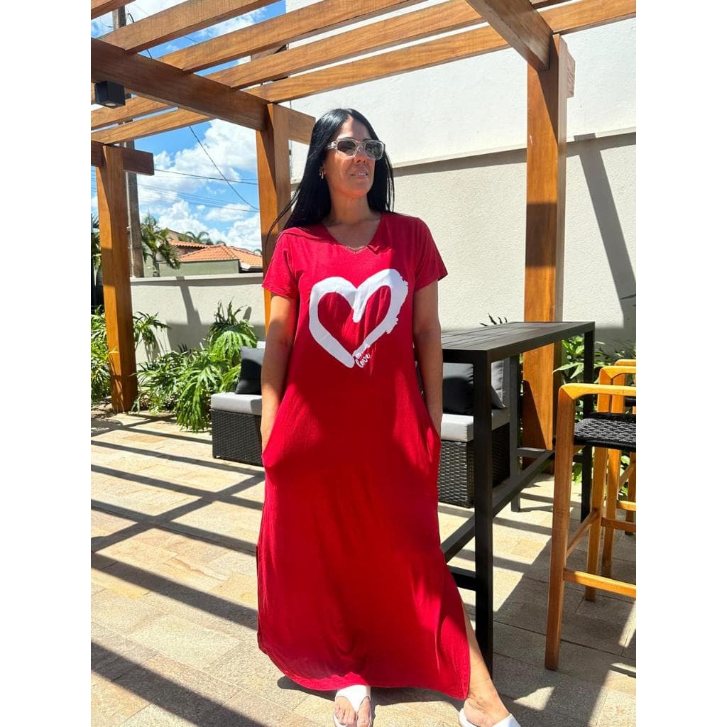 Vestido para o dia a dia vestido soltinho vestido para gravidez leve confortável