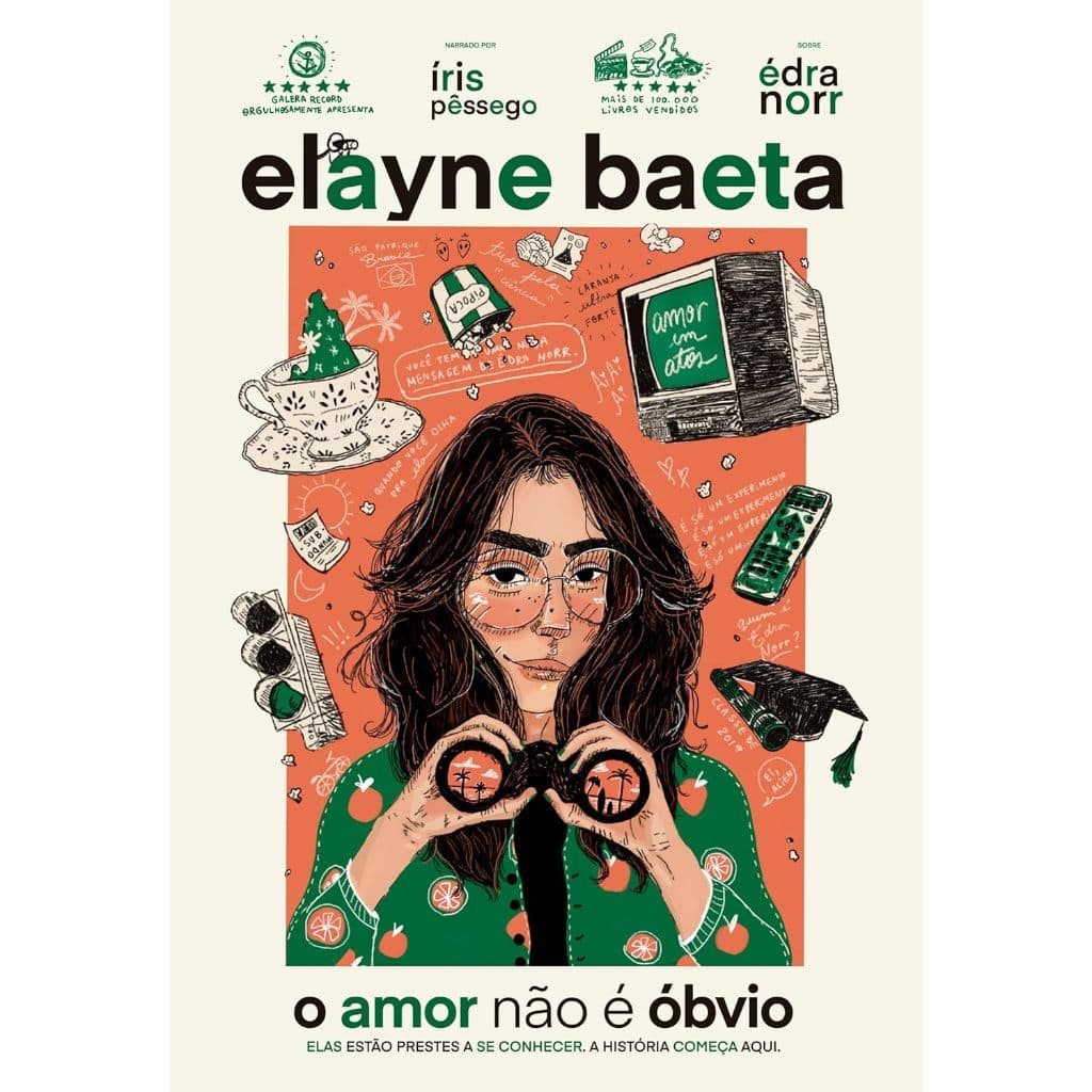 O amor não é óbvio Capa comum