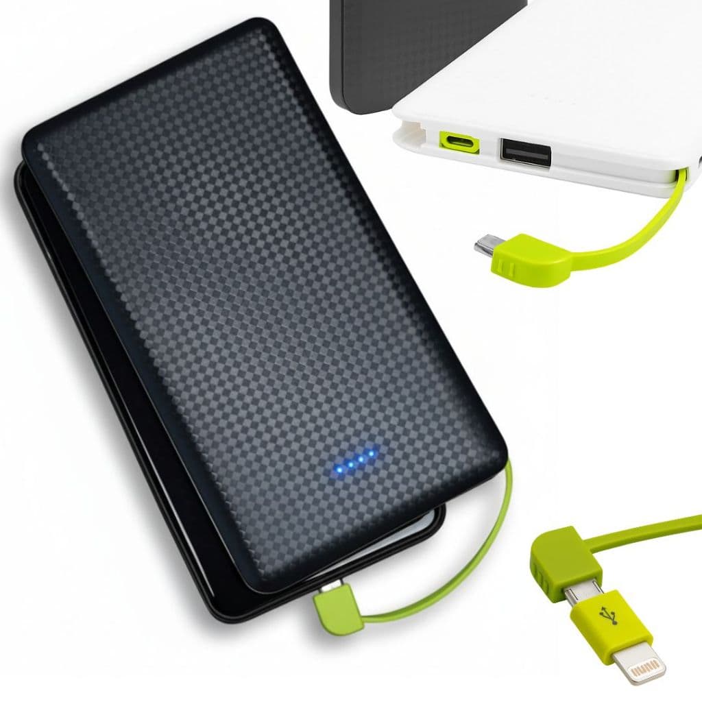 Carregador Portatil Power Bank 10000 mAh Universal Compacto com Recarga Rápida Original