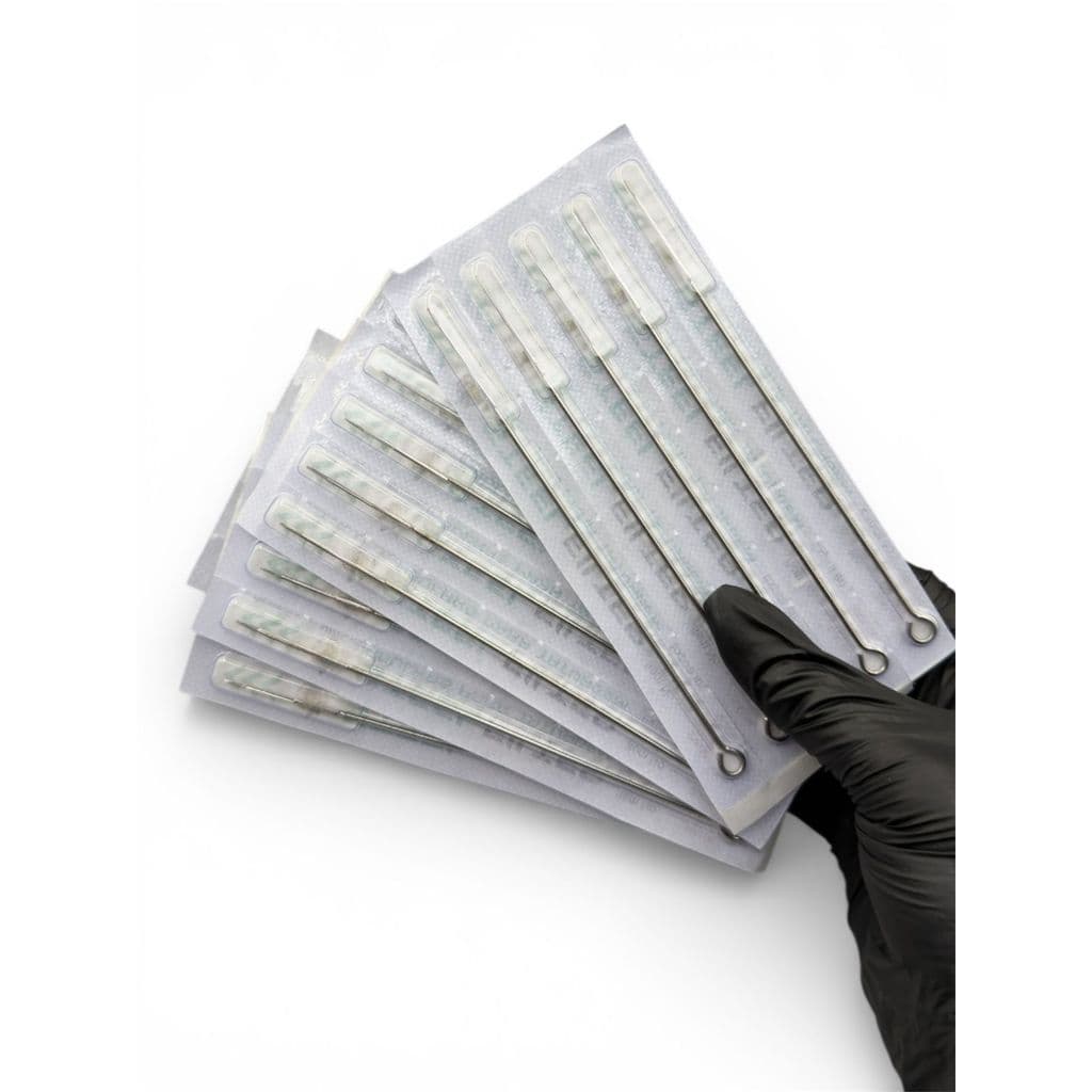 25UN cartela de agulha para tatuagem traço 3RL 5RL 7 RL 9 RL 11RL