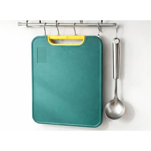 Tábua De Corte Antibacteriana À Prova De Mofo 37,5cm Com Suporte Em Pé Para Cozinha Polietileno