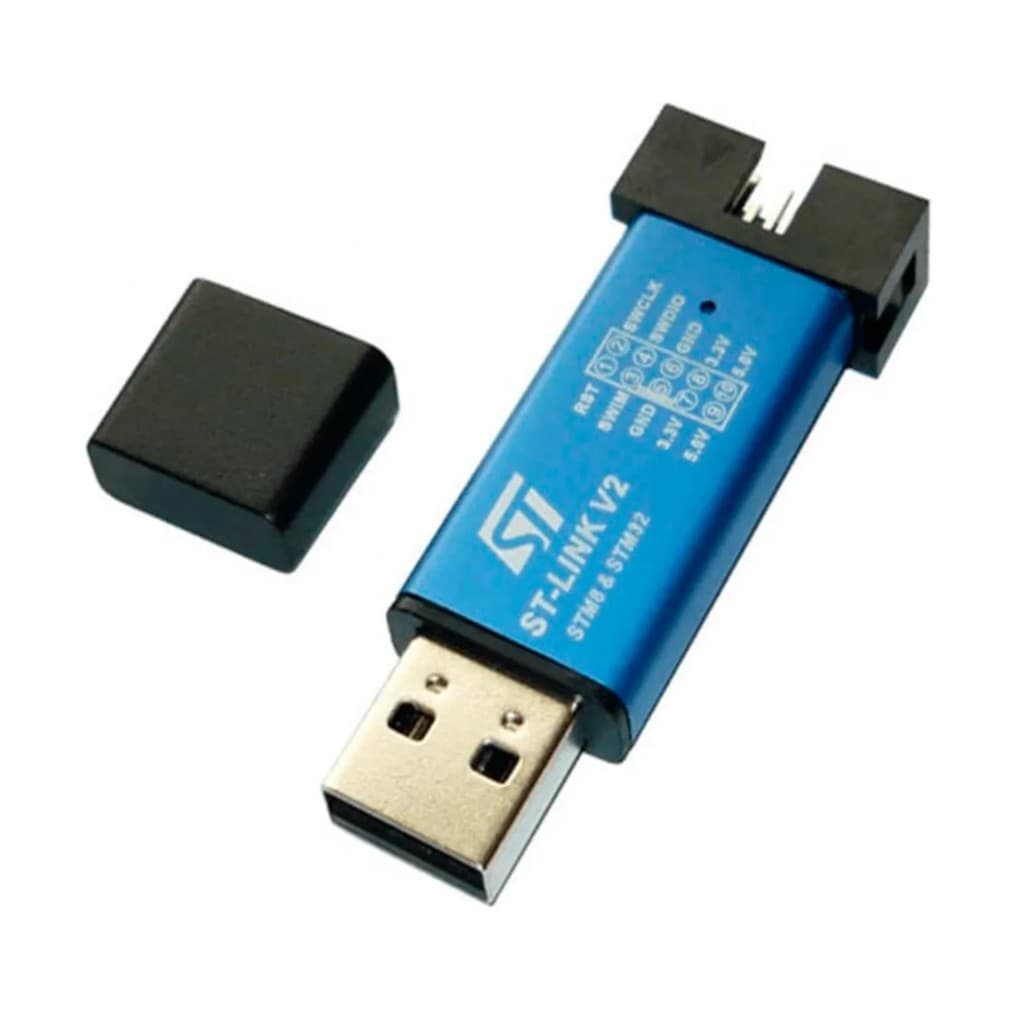 Gravador Programador St-link V2 Stm8 Stm32 Mcu Automacao Usb