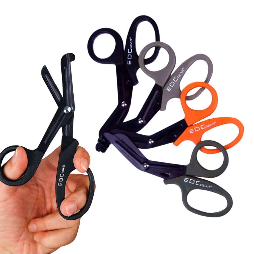 Tesoura Ponta Romba Grande Edc Resgate Primeiros Socorros Samu  Aph Tático Samu Profissional Ifak