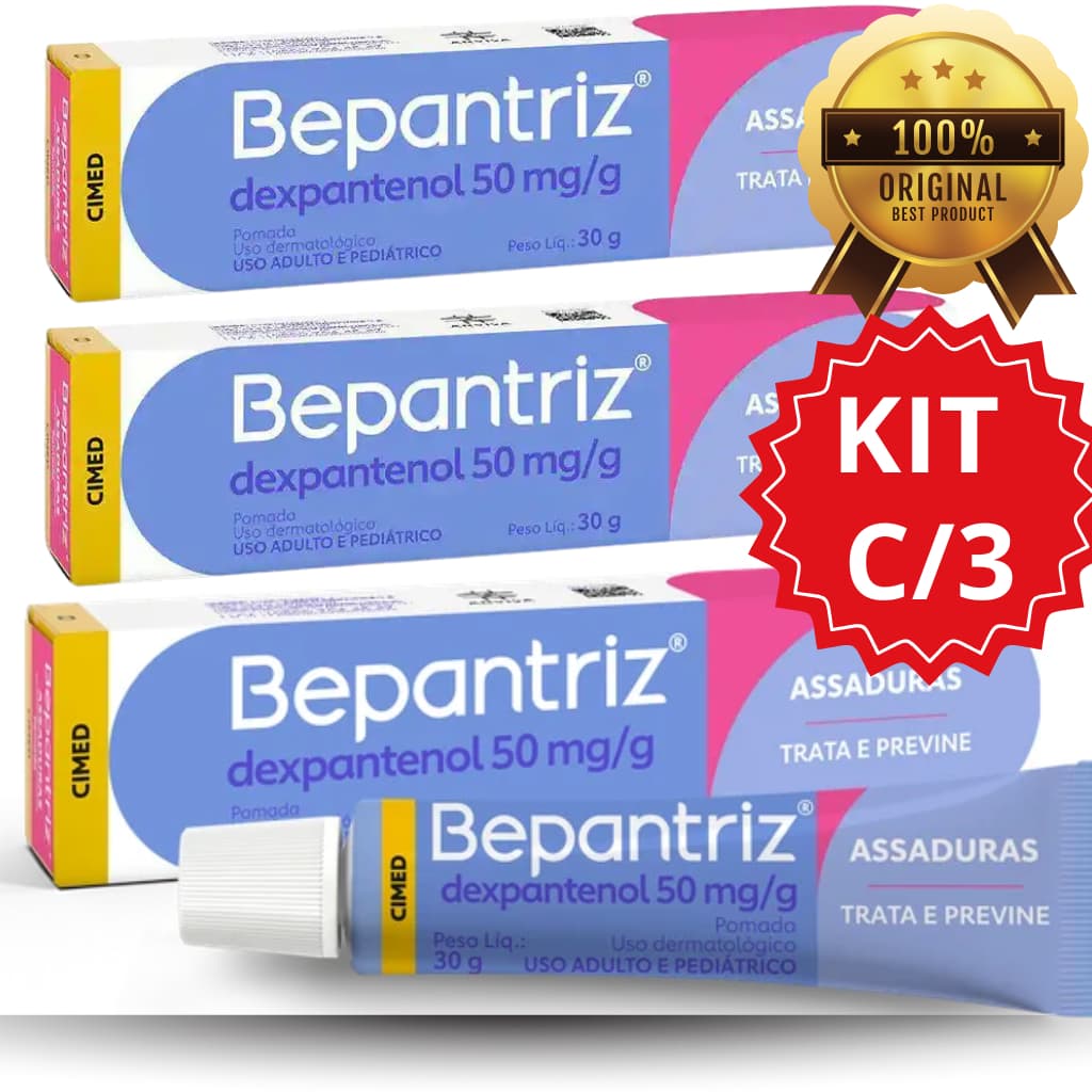 BEPANTRIZ KIT COM 3 UNIDADES