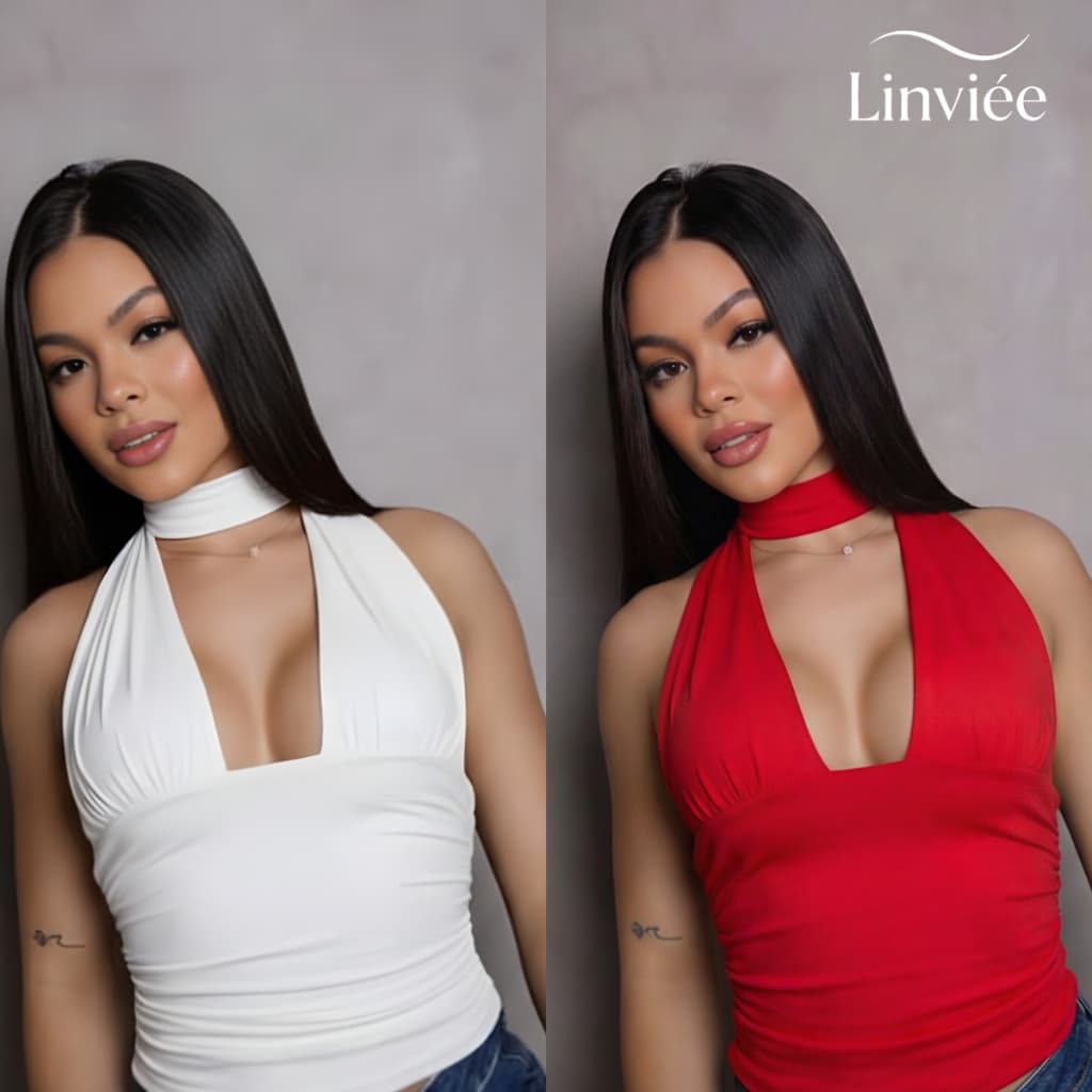 Kit 2 Cropped Top Amarração Frente Única Pescoço Decote Sexy Festa Suplex Premium Moderno Multi Forma