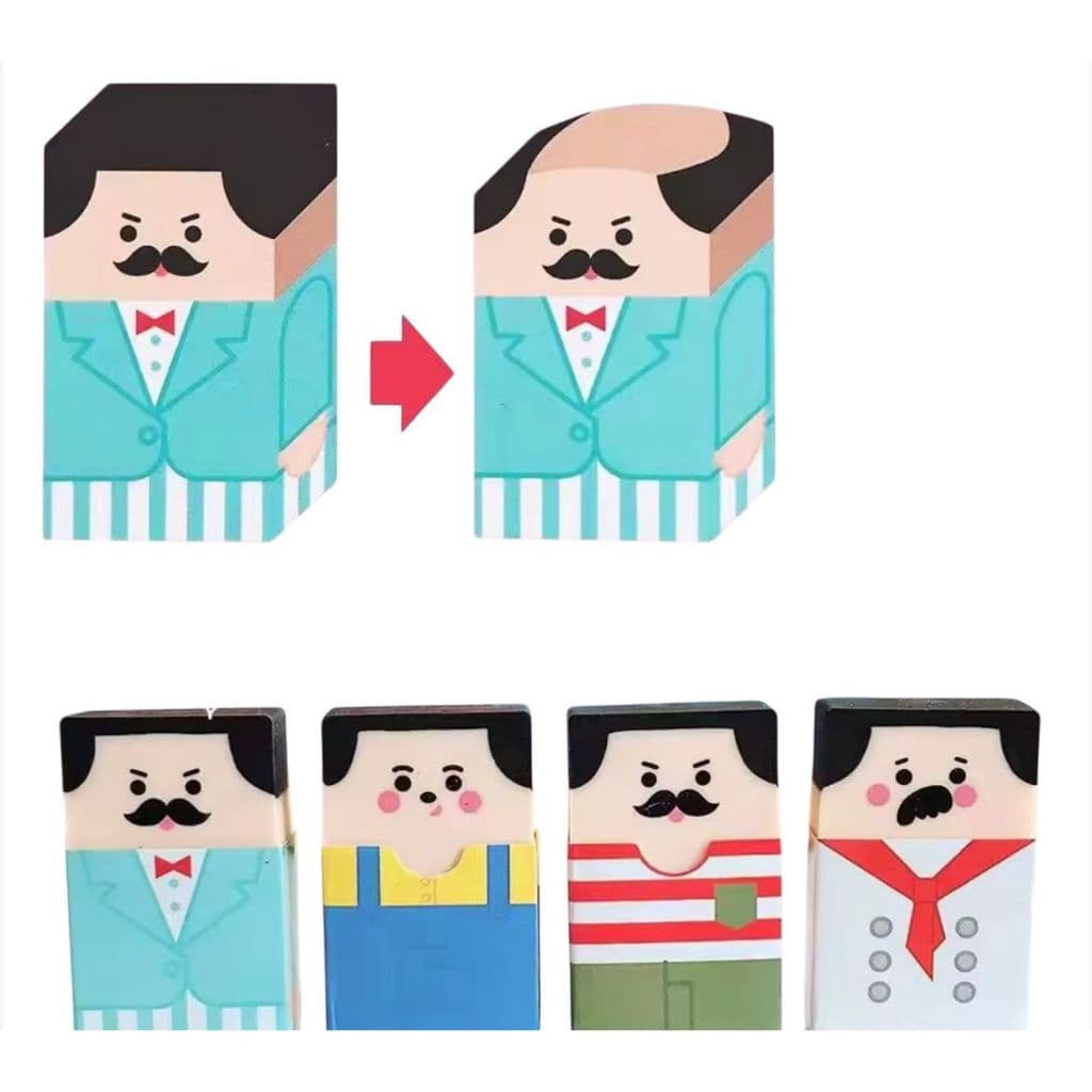 Kit Borracha Carequinha Roupas Sortidas Papelaria Fofa