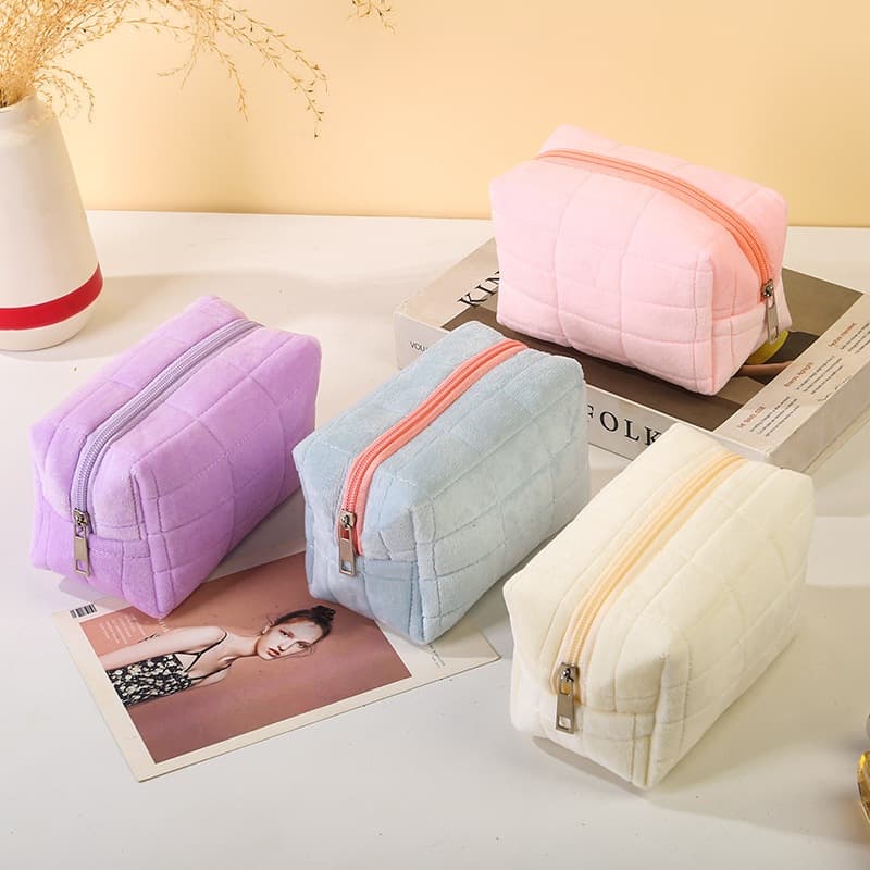 Estojo de Lápis Volta às Aulas - Kawaii Formato de Travesseiro, Grande Capacidade