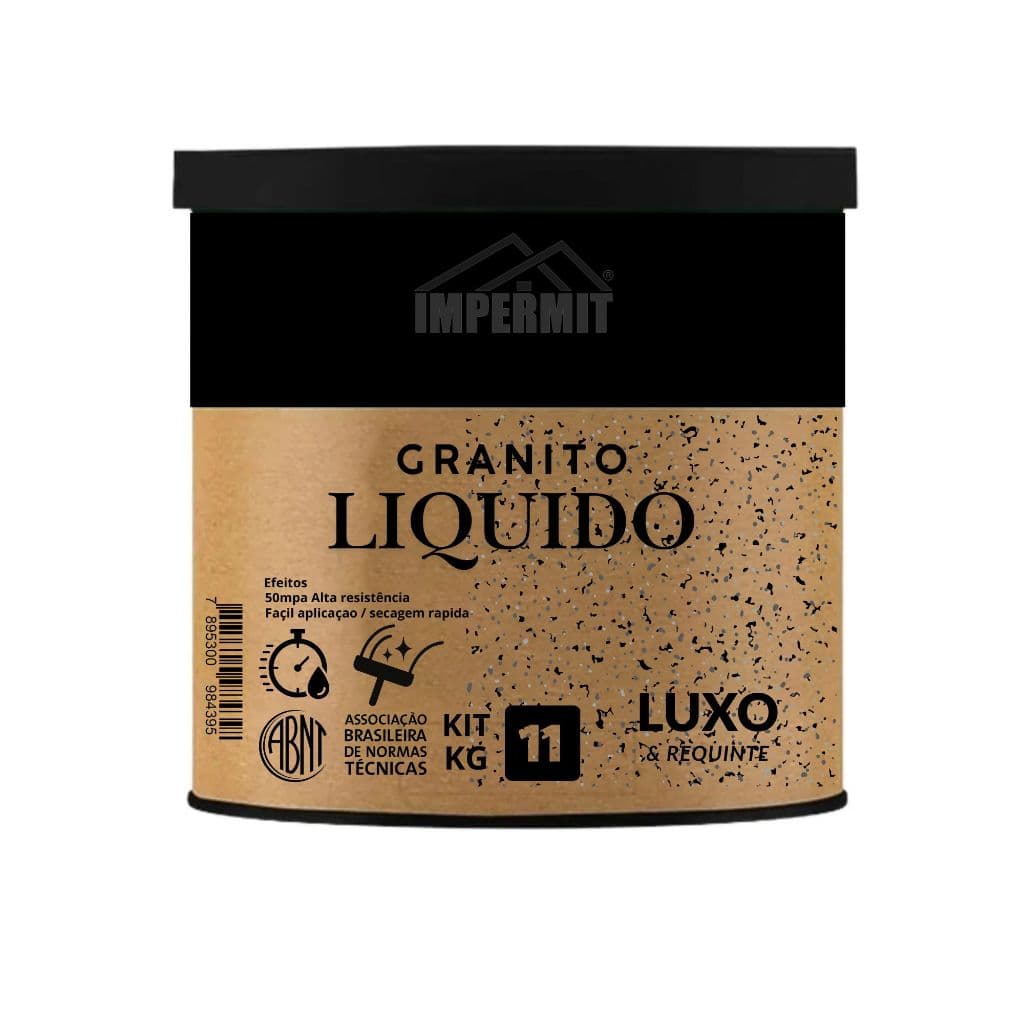 Granito liquido efeitos kit bicomponente 11kg (cores)