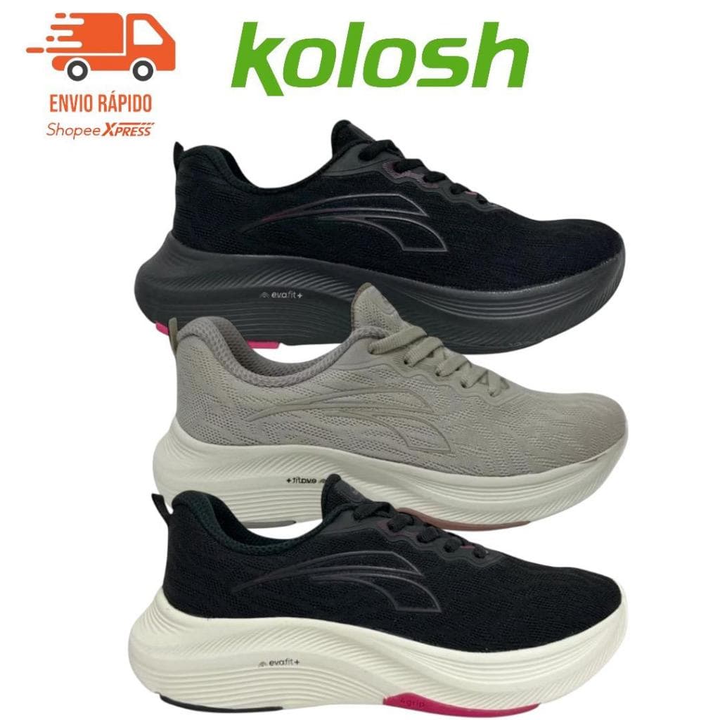 Tênis  Feminino  Kolosh Esportivo Confortável Leve