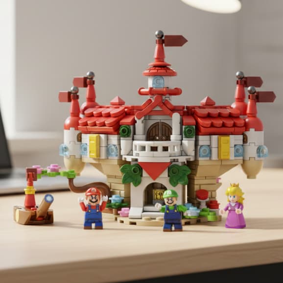 Blocos de Montar KART e Moto Infantil Aventuras Rodoviárias com Boneco