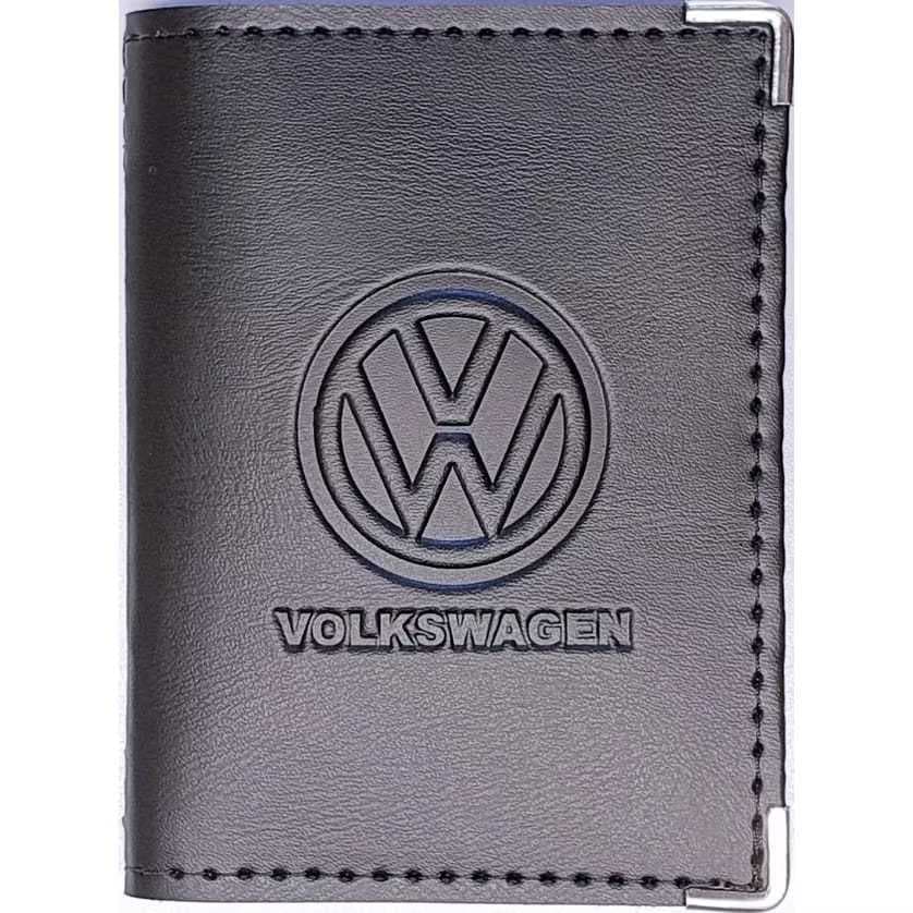 Carteira de couro Porta Documento Personalizada com a Marca do seu Carro