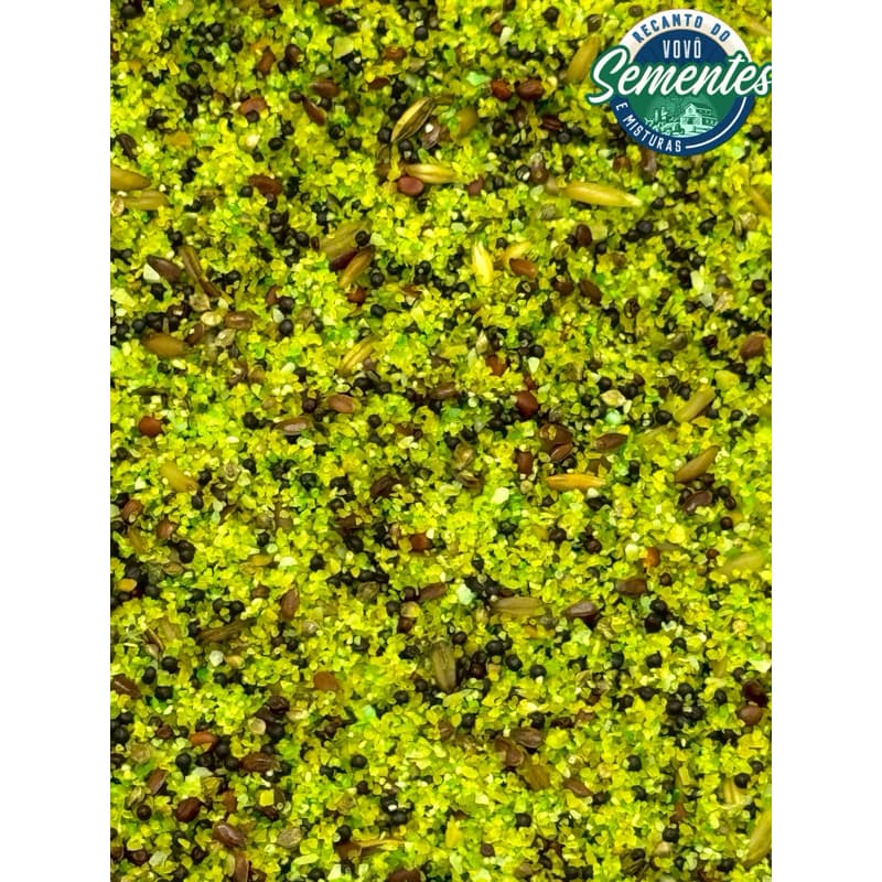 Vitamina Jilo Mistura Nutritiva P/ Canários Coleiros Periquitos aves pequenas 500G