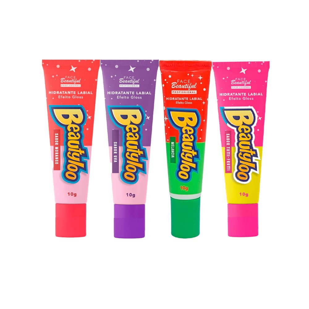 Hidratante Labial Efeito Gloss Linha Beautyloo - Face Beautiful | 10g