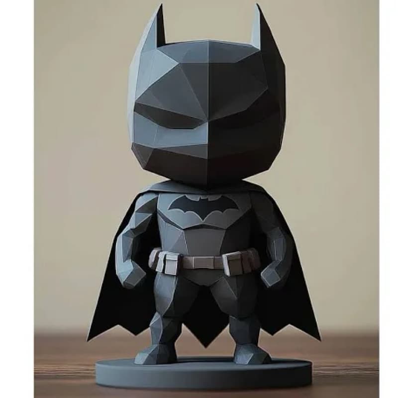 Batman Low Poly 3D- Decoração Geometrica pré venda