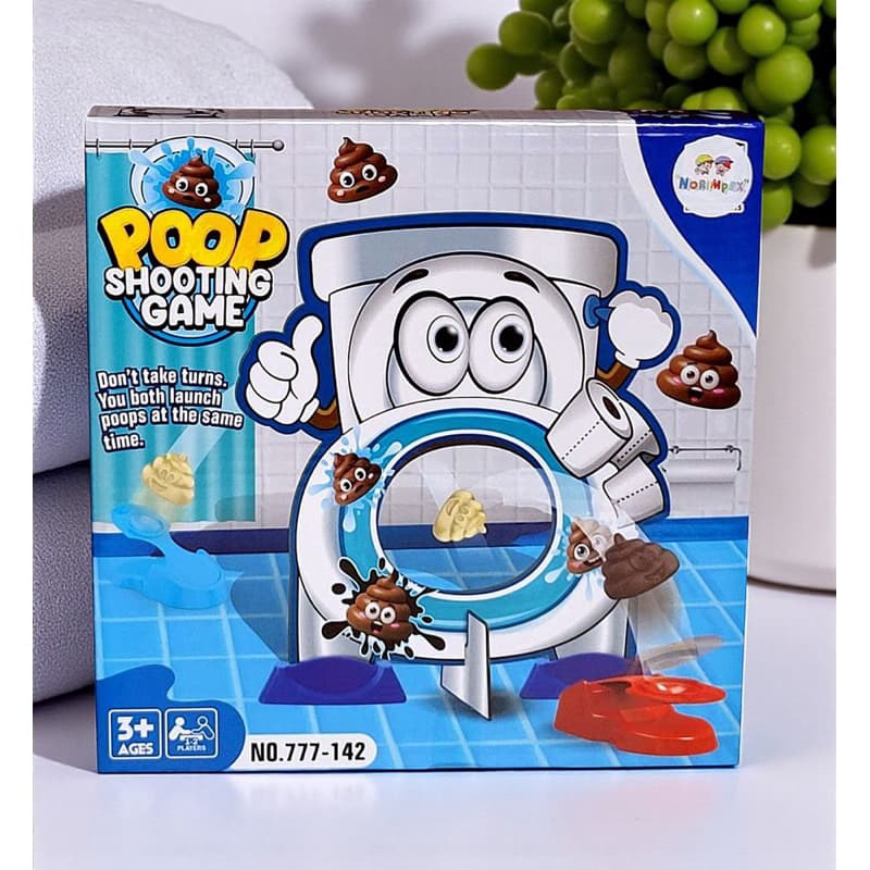 Jogo de Arcade POOP – Acerte o Alvo, Faça Cocô no Vaso Sanitário