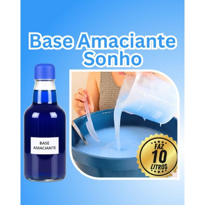Base amaciante concentrado  líquido faz 10 litros Sonho Conforto Atacado