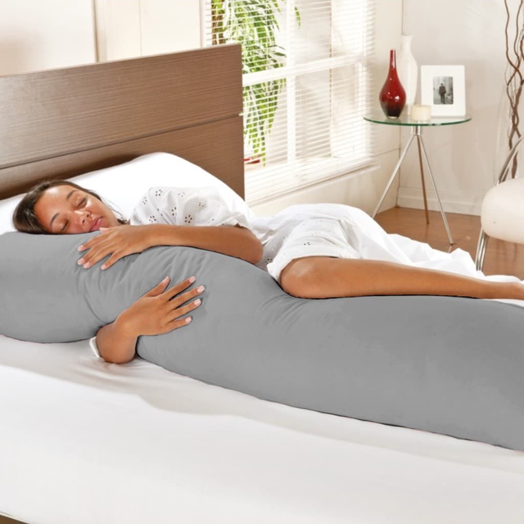 Travesseiro de Corpo Corpo para Gestantes + Capa Antialérgico Gigante Xuxão