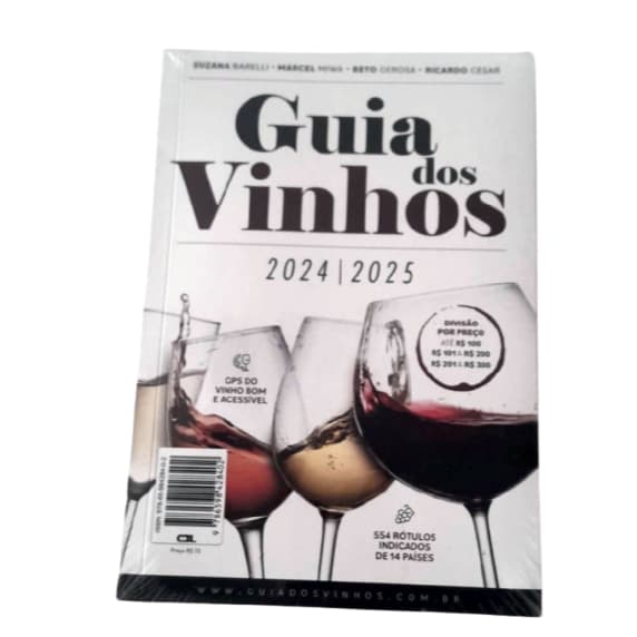 Livro Guia Dos Vinhos 2024/2025 Leia A Descrição
