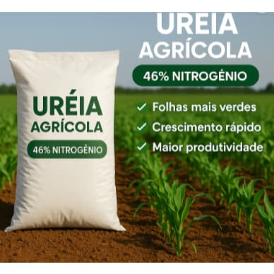 Uréia Agrícola 46% 1KG – Fertilizante Uréia | Alto Teor Para Máxima Produtividade
