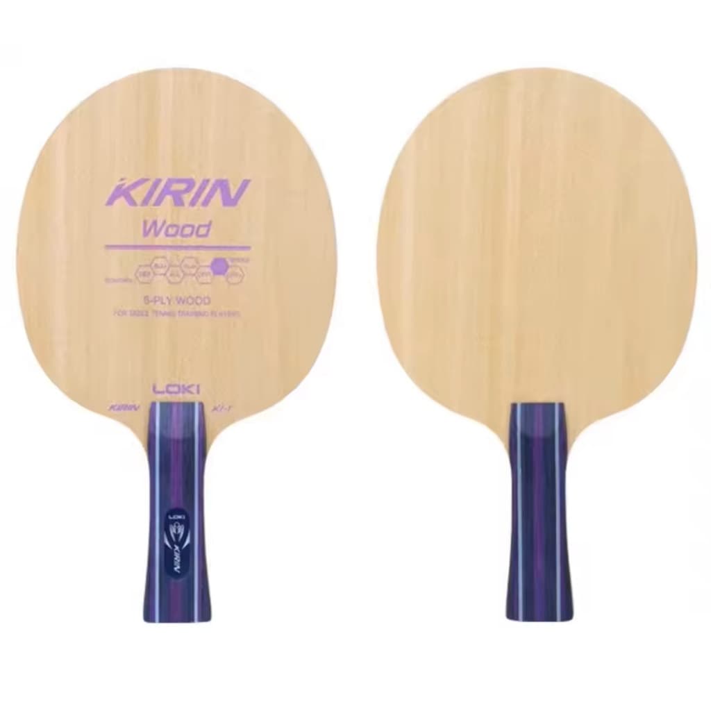 Raquete Tenis Mesa Loki Kirin K1-t CS / FL Lâmina de Madeira