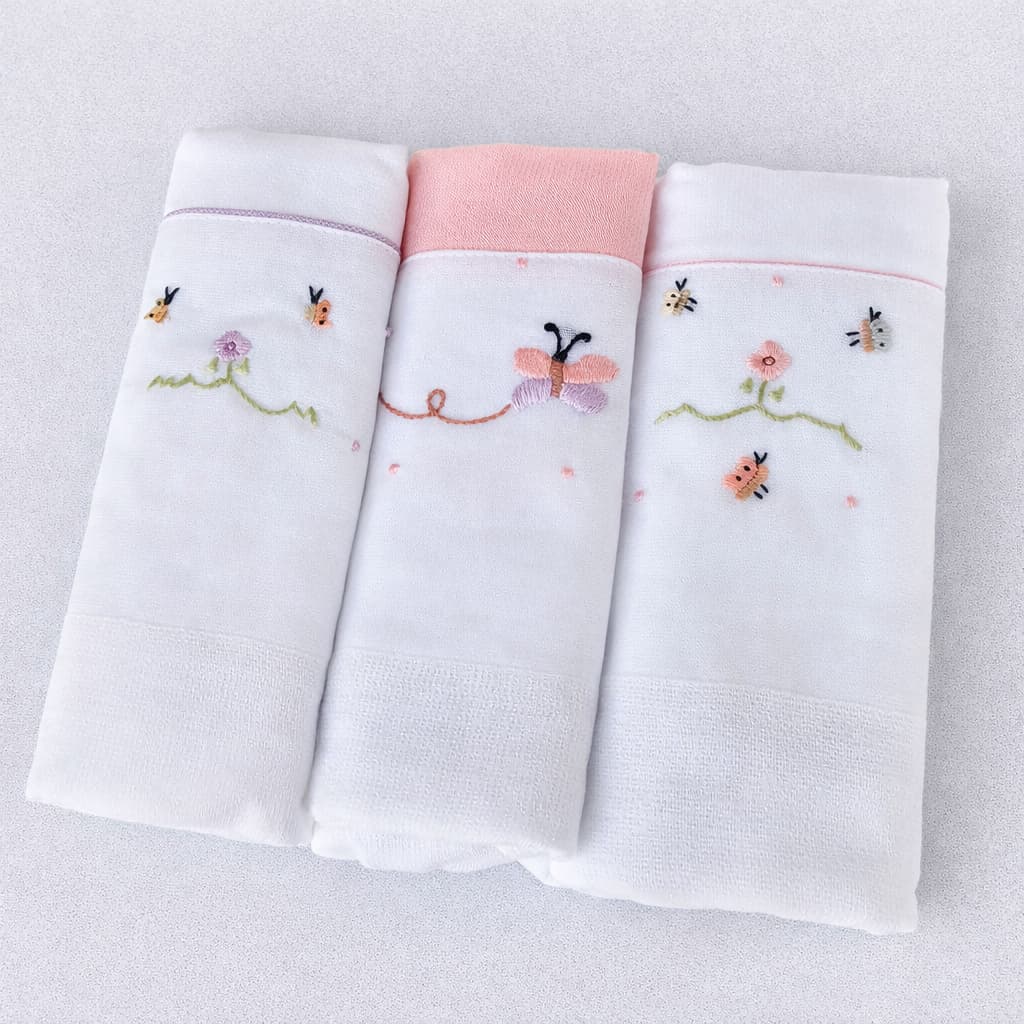 Fralda de Ombro - Kit 3 Unidades | Pronta Entrega