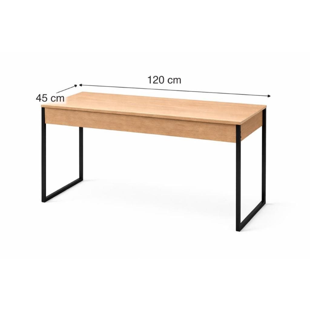 Mesa Escrivaninha 120cm Para Escritório Computador Sala Quarto