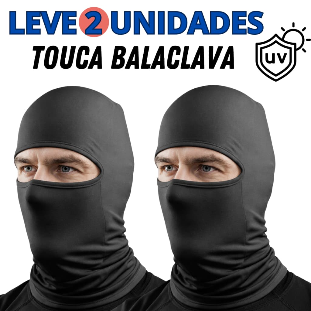 TOUCA NINJA BALACLAVA Proteção UV50+ TÉRMICA ENVIO EM MENOS DE 24 HORAS