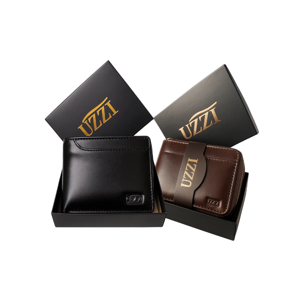 Carteira Masculina Couro 100% Legítimo com zíper porta moeda porta cartão presente