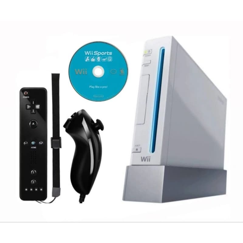 Nintendo Wii Seminovo Com Controle e Jogo