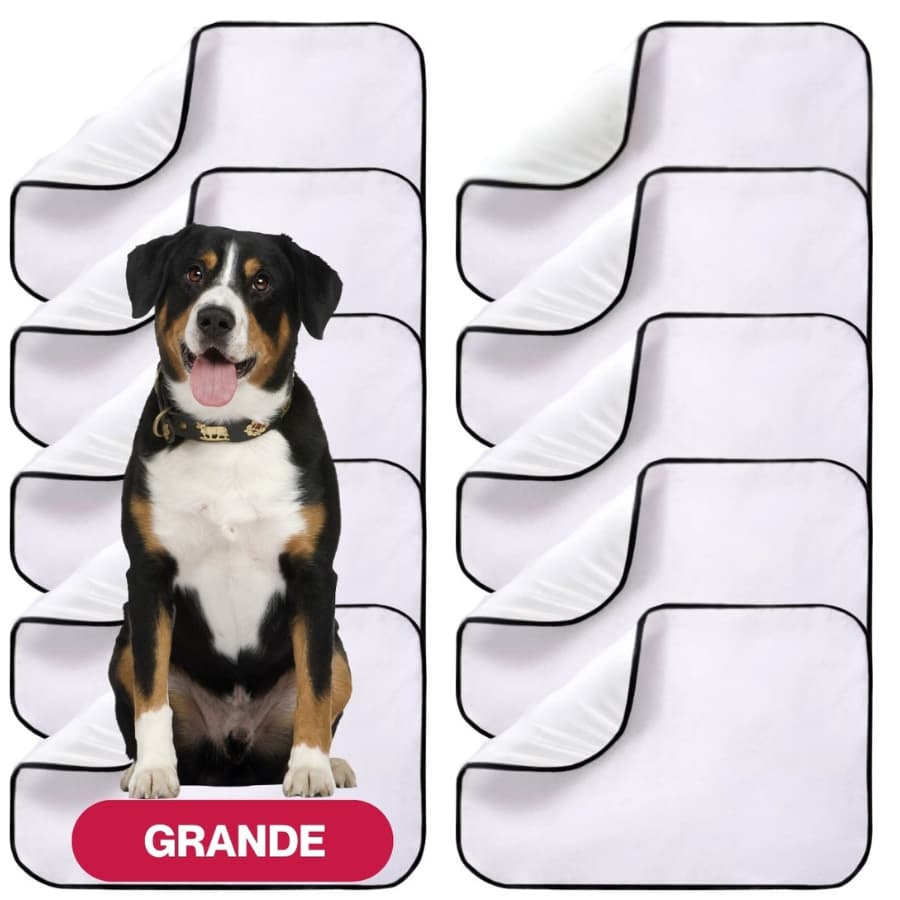 Tapetes higiênicos lavável para pet Cachorro gato absorve xixi Kits 5/3/2/1
 educador reutilizável +200 Lavagens