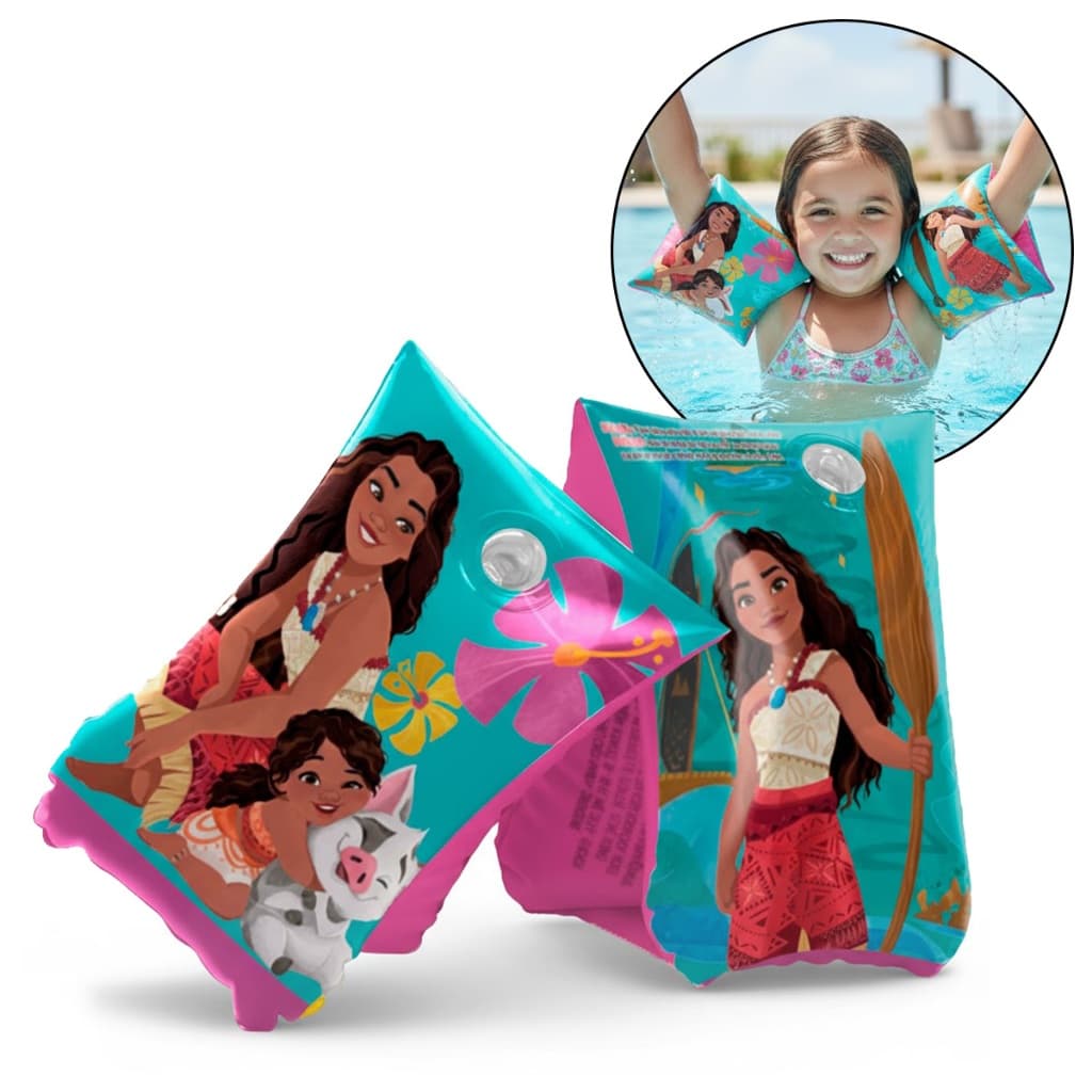 Boia De Braço Infantil Inflavel Criança 25kg Moana
