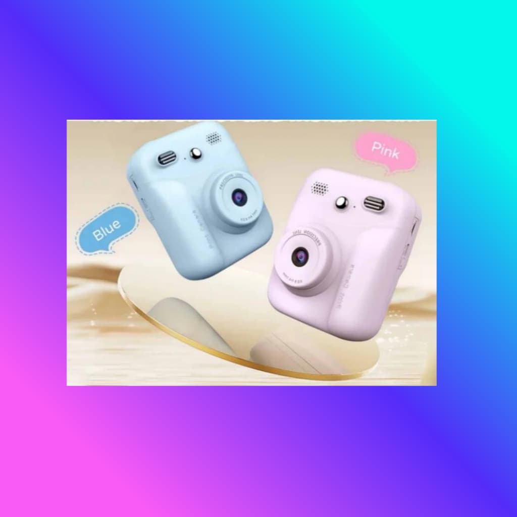 Câmera Infantil com Impressão de Fotos,Mini Camera Digital Instantânea,menino/menina Brinquedo