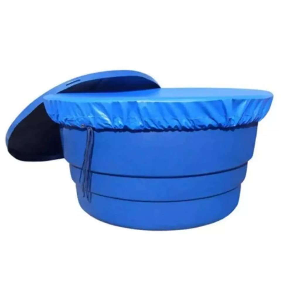 Capa Caixa D agua Redonda 1.000 Litros Proteção Sujeira Mosquitos